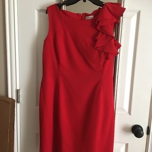 Calvin Klein Red Dress
